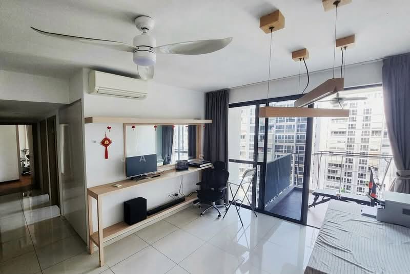Twin Waterfalls, 104 Punggol Walk, 3 Bedrooms, 915 sqft, Executive Condominium For Sale, by James Yeo, 500223437 - Living Room - PropertyGuru.com.sg