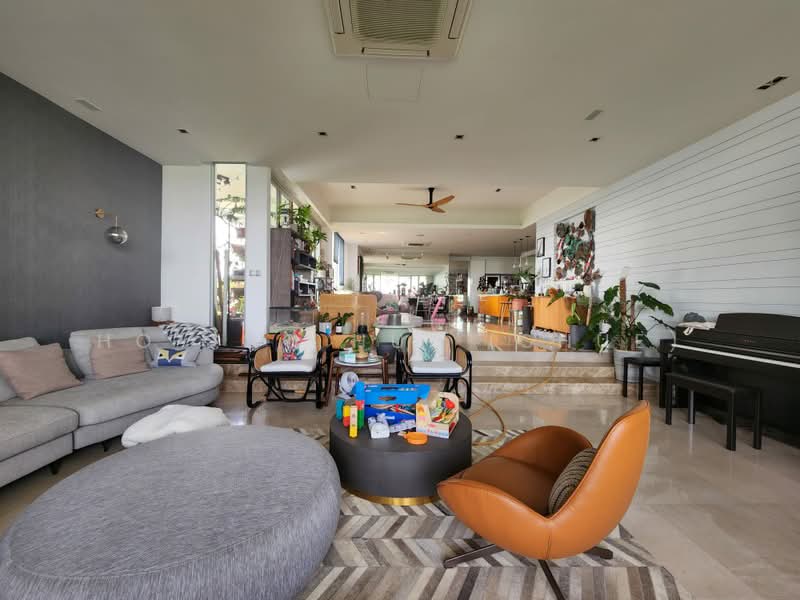 Leighwoods, 37 Mount Sinai Rise, 4 Bedrooms, 4,919 sqft, Condominium For Sale, by Ho Soo Hui (Shue), 500223474 - Living Room - PropertyGuru.com.sg