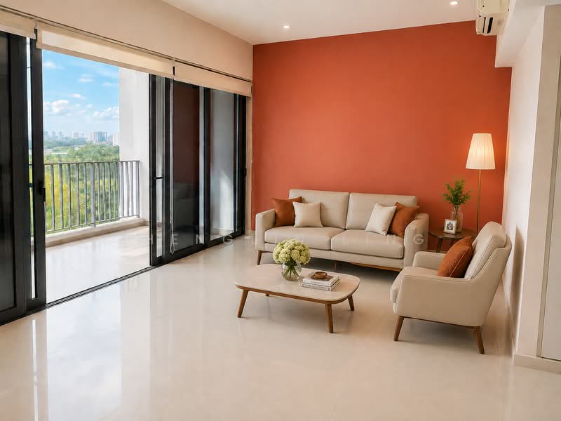 H2O Residences, 38 Fernvale Link, 3 Bedrooms, 1,227 sqft, Condominium For Sale, by Zhenglin Ling, 500223480 - Living Room - PropertyGuru.com.sg