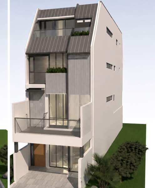 LANDED7772 @ BRAND NEW TERRACE SEMBAWANG HILL, , 5 Bedrooms, 5,000 sqft, Terraced House For Sale, by Brandon Ng, 500223500 - Exterior - PropertyGuru.com.sg