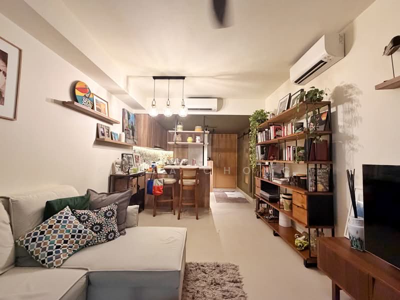 The Scala @ Lorong Chuan, 132 Serangoon Avenue 3, 2 Bedrooms, 958 sqft, Condominium For Sale, by Kayla Chong, 500223522 - Living Room - PropertyGuru.com.sg