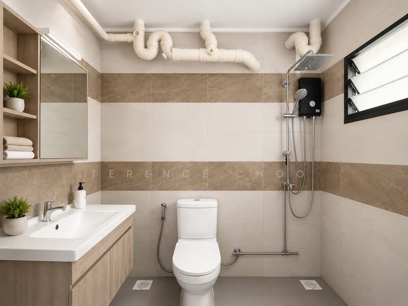 722 Tampines Street 72, 722 Tampines Street 72, 3 Bedrooms, 1,066 sqft, HDB Flat For Sale, by Terence Choo, 500223532 - Master Bathroom - PropertyGuru.com.sg