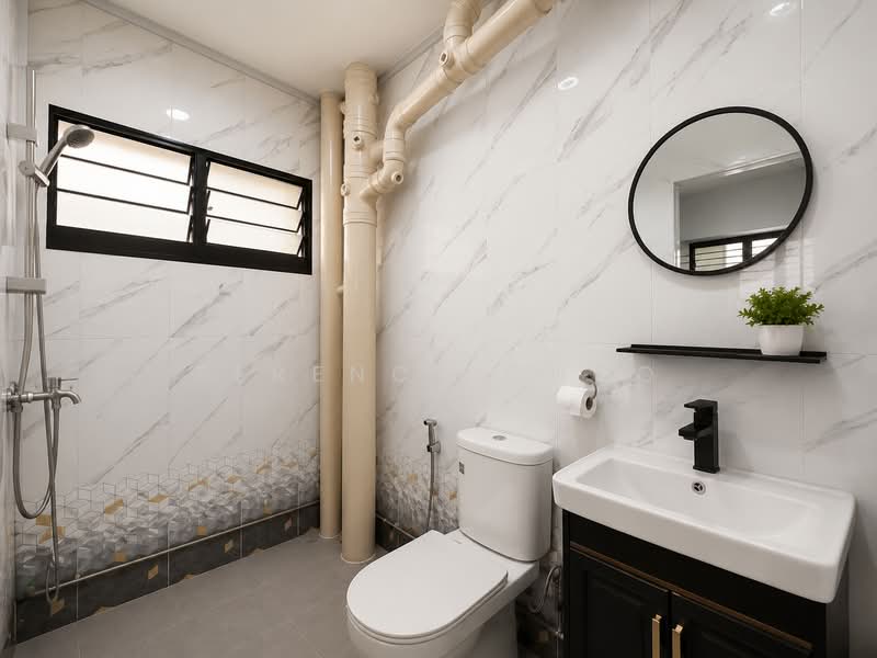 722 Tampines Street 72, 722 Tampines Street 72, 3 Bedrooms, 1,066 sqft, HDB Flat For Sale, by Terence Choo, 500223532 - Common Bathroom - PropertyGuru.com.sg