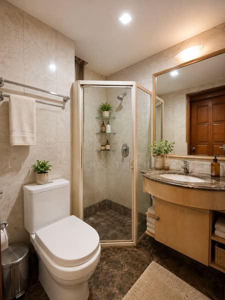Tanglin View, 150 Prince Charles Crescent, 3 Bedrooms, 1,141 sqft, Condominium For Sale, by Lincoln Toh 卓林肯, 500223536 - Bathroom - PropertyGuru.com.sg
