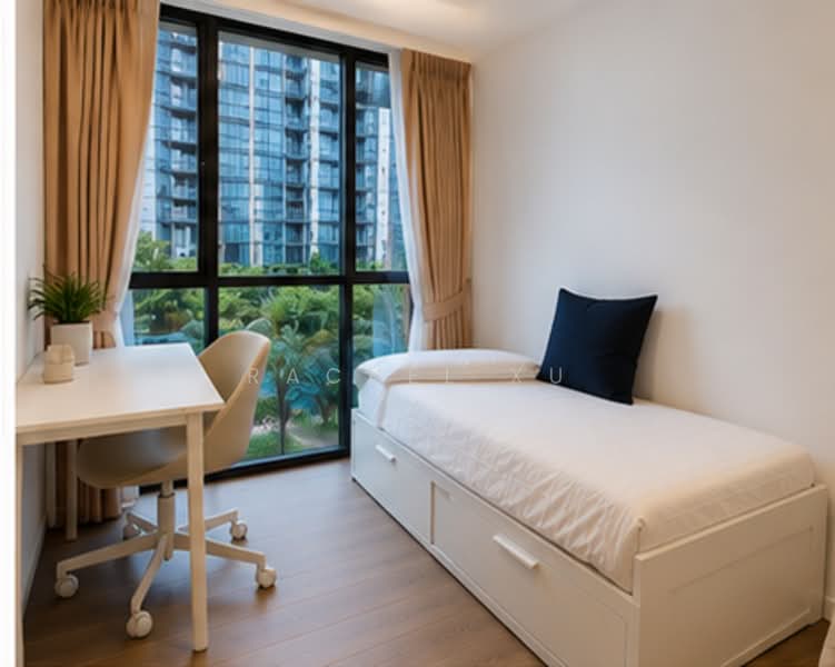 Parc Esta, 822 Sims Avenue, 2 Bedrooms, 743 sqft, Condominium For Rent, by Rachel Xu, 500223562 - Bedroom - PropertyGuru.com.sg