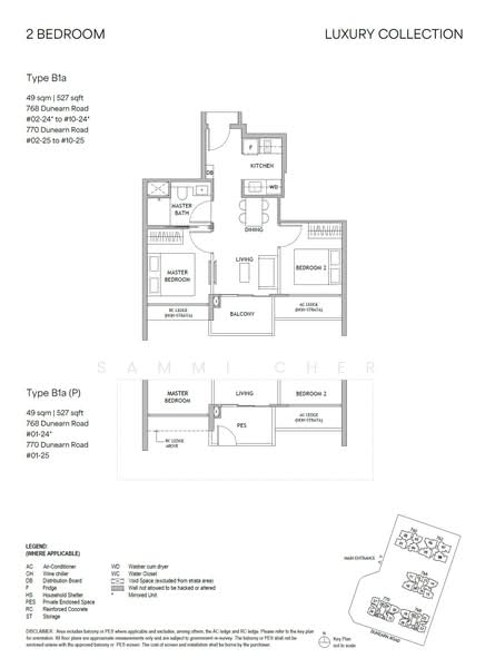 Dunearn House, 770 Dunearn Road, Newton / Novena, 2 Bedrooms, 527 sqft, Condominium For Sale, by Sammi Cher, 500223582 - B1a(P) - PropertyGuru.com.sg