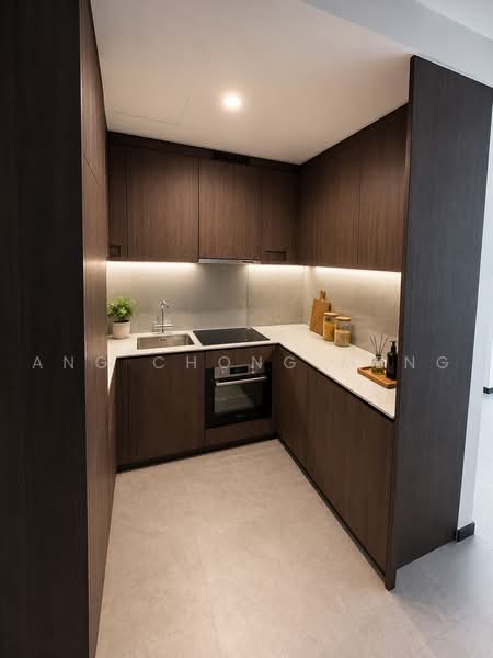 Midtown Modern, 16 Tan Quee Lan Street, 3 Bedrooms, 904 sqft, Condominium For Rent, by Ang Chong Meng, 500223595 - Kitchen - PropertyGuru.com.sg