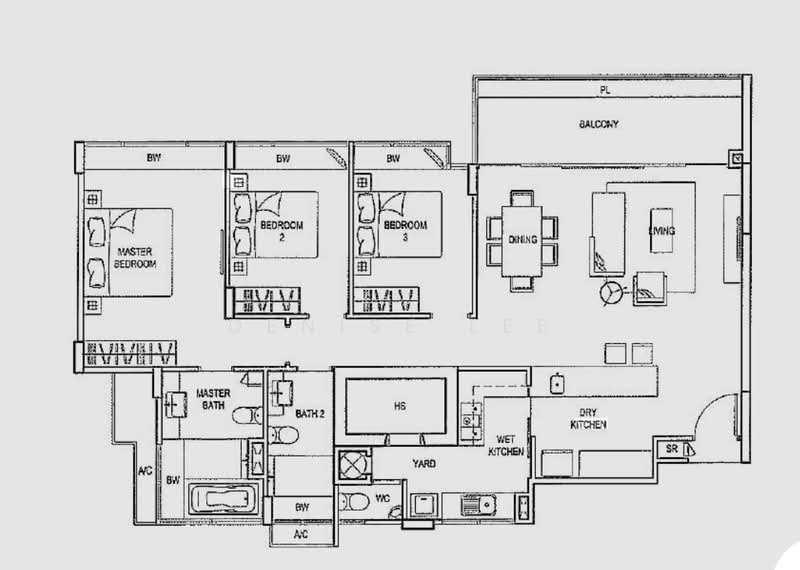 ClementiWoods Condominium, West Coast Road, 3 Bedrooms, 1,389 sqft, Condominium For Sale, by Denise Lee, 500223608 - PropertyGuru.com.sg