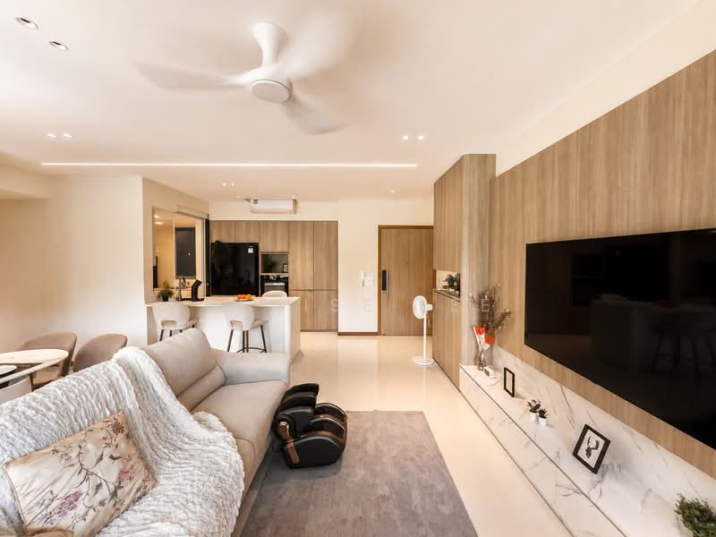 ClementiWoods Condominium, West Coast Road, 3 Bedrooms, 1,389 sqft, Condominium For Sale, by Denise Lee, 500223608 - Living Room - PropertyGuru.com.sg