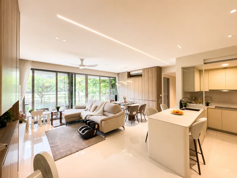 ClementiWoods Condominium, West Coast Road, 3 Bedrooms, 1,389 sqft, Condominium For Sale, by Denise Lee, 500223608 - Living Room - PropertyGuru.com.sg