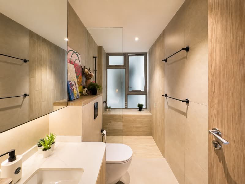 ClementiWoods Condominium, West Coast Road, 3 Bedrooms, 1,389 sqft, Condominium For Sale, by Denise Lee, 500223608 - Bathroom - PropertyGuru.com.sg