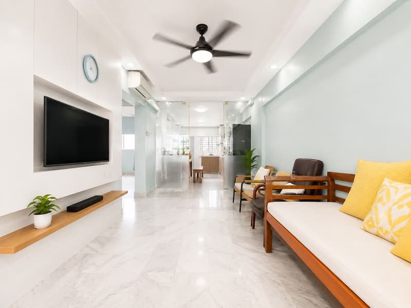 302 Ang Mo Kio Avenue 3, 302 Ang Mo Kio Avenue 3, 3 Bedrooms, 786 sqft, HDB Flat For Sale, by Michael Nge, 500223614 - Living Room - PropertyGuru.com.sg
