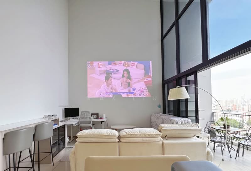 The Trilinq, 28A Jalan Lempeng, 3 Bedrooms, 1,109 sqft, Condominium For Sale, by Max Liu, 500223625 - Living Room - PropertyGuru.com.sg