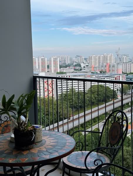 The Trilinq, 28A Jalan Lempeng, 3 Bedrooms, 1,109 sqft, Condominium For Sale, by Max Liu, 500223625 - Balcony - PropertyGuru.com.sg