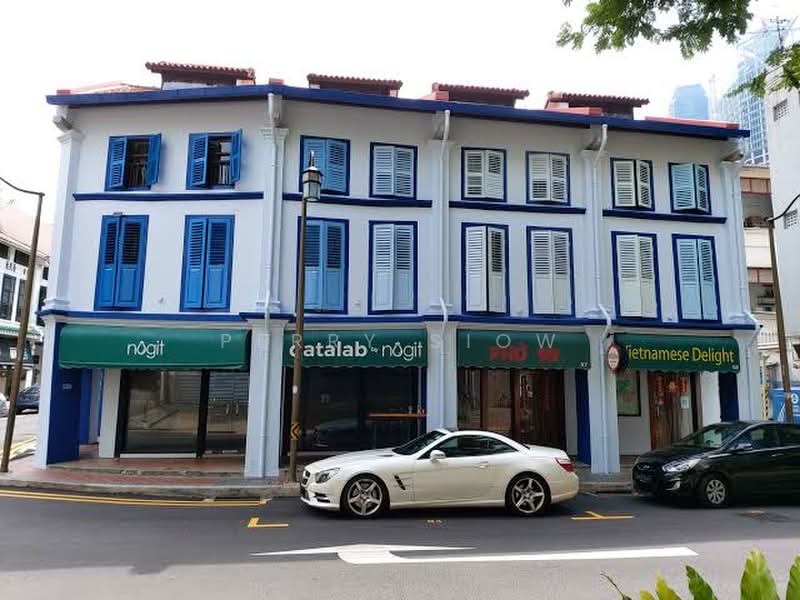 Charming Ground-Floor Commercial Space in the Amoy Precinct, , 1,055 sqft, Shop / Shophouse For Rent, by Perry Siow, 500223644 - Exterior - CommercialGuru.com.sg