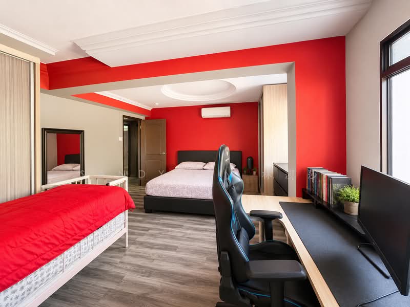724 Woodlands Avenue 6, 724 Woodlands Avenue 6, 4 Bedrooms, 1,335 sqft, HDB Flat For Sale, by Sandy Lim 林莎莎, 500223649 - Master Bedroom + Study - PropertyGuru.com.sg