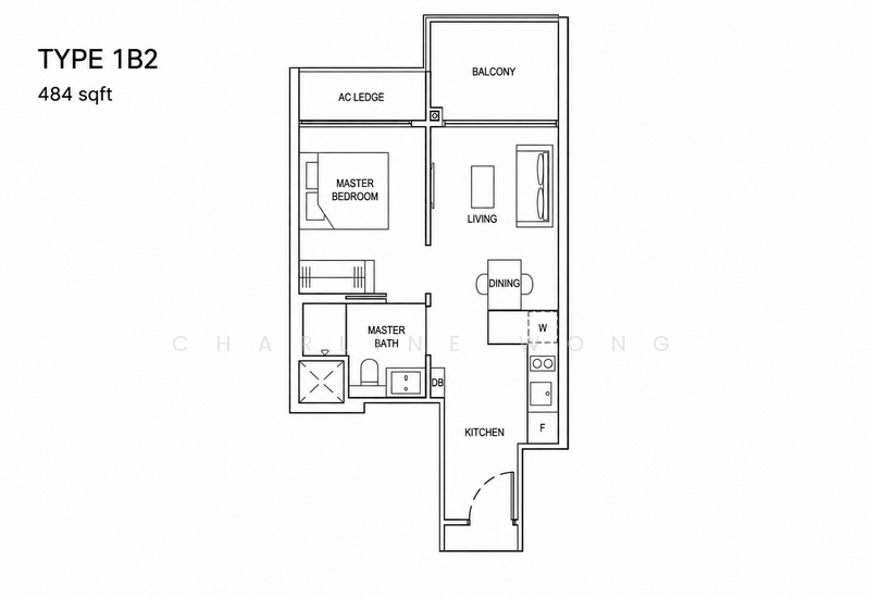 The Florence Residences, 99 Hougang Avenue 2, 1 Bedroom, 484 sqft, Condominium For Sale, by Charline Wong, 500223652 - PropertyGuru.com.sg