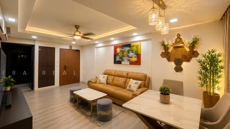 470A Upper Serangoon Crescent, 470A Upper Serangoon Crescent, 3 Bedrooms, 1,001 sqft, HDB Flat For Rent, by MARTIN, 500223657 - Living Room - PropertyGuru.com.sg
