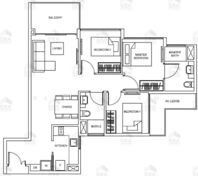 The Glades, 20 Bedok Rise, 3 Bedrooms, 861 sqft, Condominium For Sale, by Wang Huiqi, Kim, 500223659 - PropertyGuru.com.sg