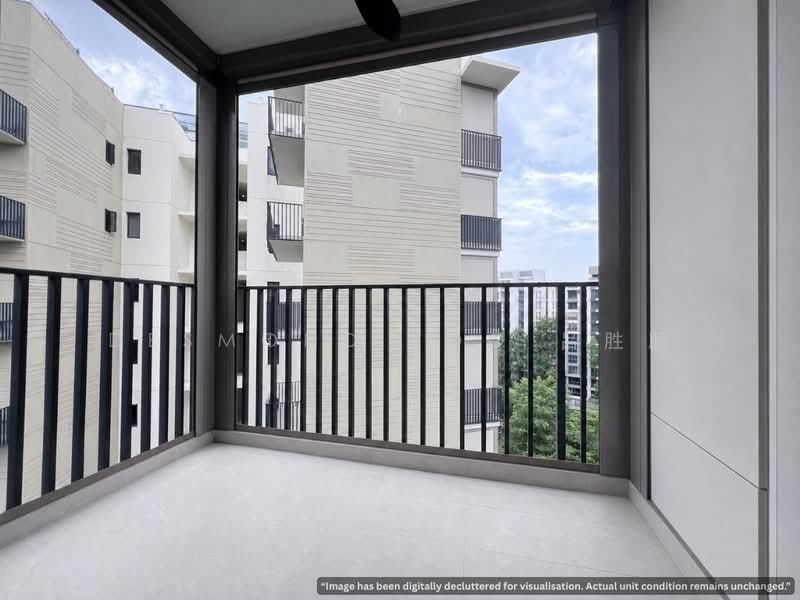 Sengkang Grand Residences, 74 Compassvale Bow, Hougang / Punggol / Sengkang, 3 Bedrooms, 936 sqft, Condominium For Sale, by Desmond Loo 吕胜顺, 500223665 - Master Balcony - PropertyGuru.com.sg