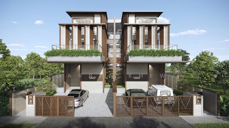 23 Aida Street, Aida Street, East Coast / Marine Parade, 5 Bedrooms, 5,900 sqft, Semi-Detached House For Sale, by Darren Khew, 500223670 - Exterior - PropertyGuru.com.sg