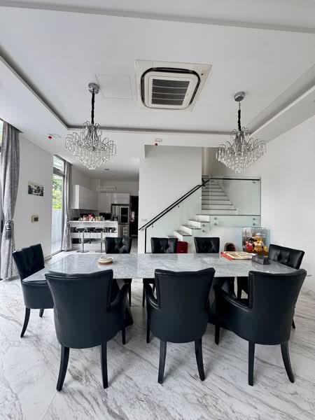 Jalan Tanjong, , 6 Bedrooms, 7,000 sqft, Corner Terrace For Sale, by Janet Leow, 500223673 - Dining Room - PropertyGuru.com.sg