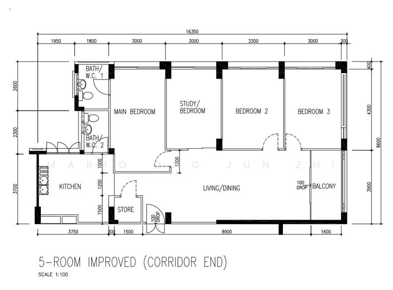 250 Choa Chu Kang Avenue 2, 250 Choa Chu Kang Avenue 2, 4 Bedrooms, 1,356 sqft, HDB Flat For Sale, by Mario Ong Jun Zhi, 500223691 - PropertyGuru.com.sg