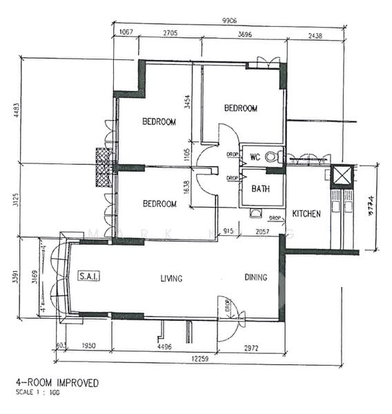 95 Whampoa Drive, 95 Whampoa Drive, 3 Bedrooms, 980 sqft, HDB Flat For Rent, by Mark Kong, 500223703 - PropertyGuru.com.sg