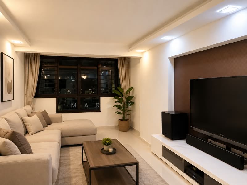95 Whampoa Drive, 95 Whampoa Drive, 3 Bedrooms, 980 sqft, HDB Flat For Rent, by Mark Kong, 500223703 - Living Room - PropertyGuru.com.sg