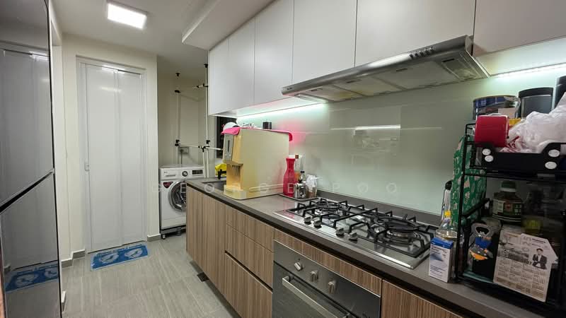 Rivercove Residences EC, 20 Anchorvale Ln, 3 Bedrooms, 958 sqft, Condominium For Rent, by George Poo, 500223718 - Kitchen - PropertyGuru.com.sg