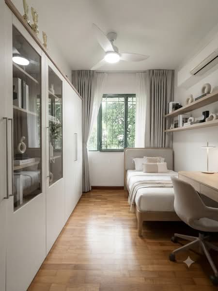 Palm Gardens, 3 Hong San Walk, 3 Bedrooms, 1,206 sqft, Condominium For Sale, by Nancy Tan, 500223748 - Bedroom - PropertyGuru.com.sg