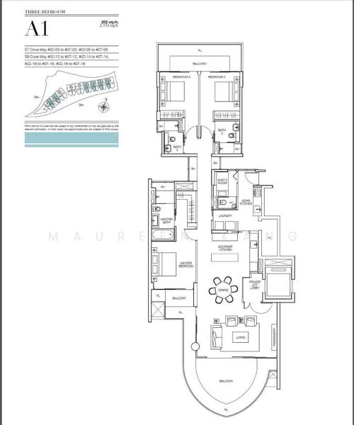 Seascape @ Sentosa Cove, 55 Cove Way, 3 Bedrooms, 2,164 sqft, Apartment For Sale, by Maureen Kang, 500223761 - PropertyGuru.com.sg