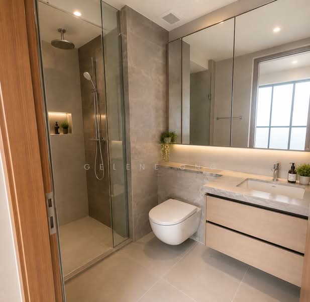 Stirling Residences, 25 Stirling Road, 2 Bedrooms, 689 sqft, Condominium For Sale, by Gelene Ong, 500223766 - Bathroom - PropertyGuru.com.sg
