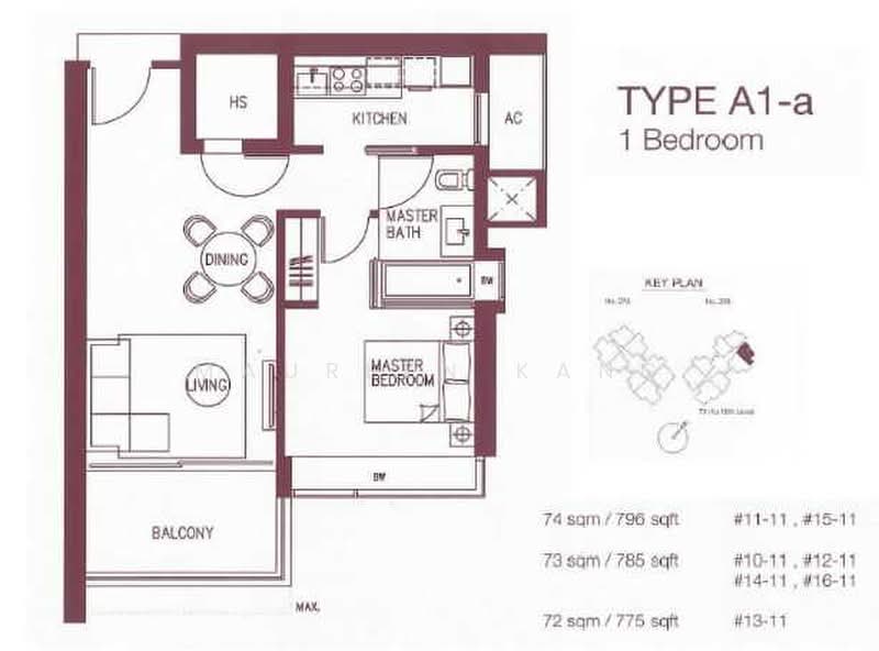 Concourse Skyline, 300 Beach Road, 1 Bedroom, 818 sqft, Condominium For Sale, by Maureen Kang, 500223785 - PropertyGuru.com.sg