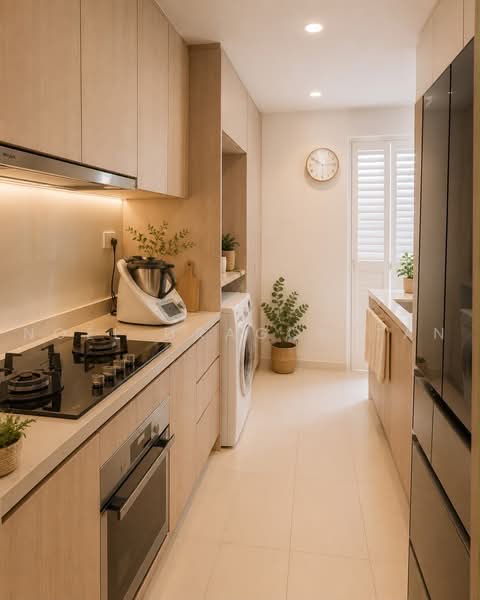 Parc Life, 25 Sembawang Crescent, 3 Bedrooms, 1,001 sqft, Executive Condominium For Sale, by Noel DRAGON Tan, 500223786 - Kitchen - PropertyGuru.com.sg