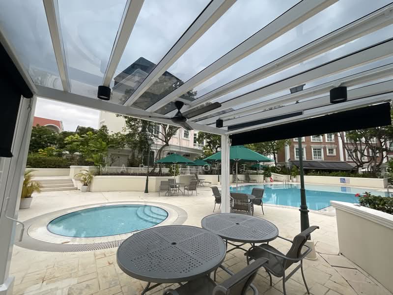 Kew Green, 37 Kew Crescent, 4 Bedrooms, 3,885 sqft, Condominium For Sale, by Marie Gates, 500223794 - Main pool bbq pavillion - PropertyGuru.com.sg