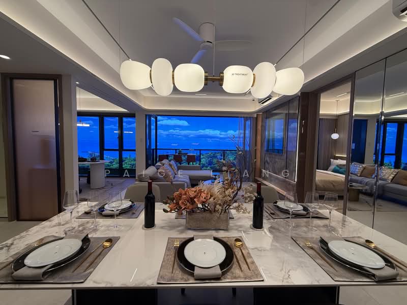 Vela Bay, 1 Bayshore Walk, Bedok / Upper East Coast, 5 Bedrooms, 1,582 sqft, Condominium For Sale, by Paige Liang, 500223799 - Dining Room - PropertyGuru.com.sg