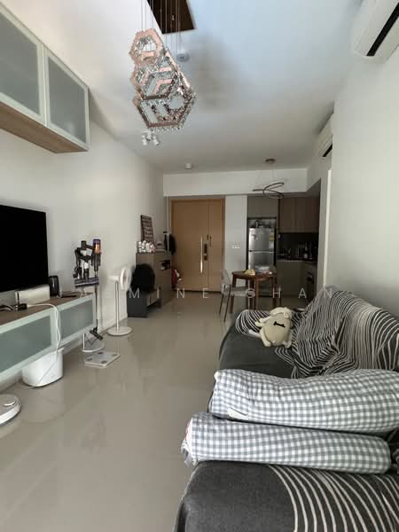 The Jovell, 23 Flora Drive, 2 Bedrooms, 678 sqft, Condominium For Sale, by Jasmine Chan, 500223808 - Living Room - PropertyGuru.com.sg
