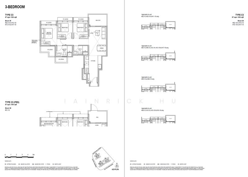 Lentoria, 38 Lentor Hills Road, 3 Bedrooms, 936 sqft, Condominium For Sale, by Iainrick Hu, 500223825 - C3 - PropertyGuru.com.sg