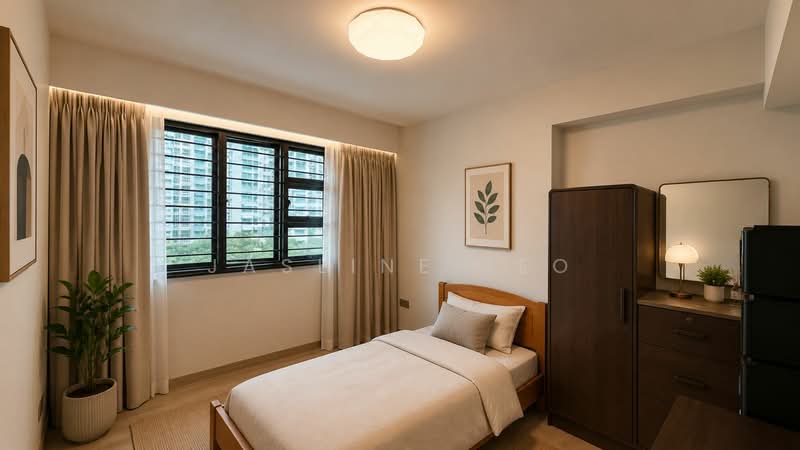 122A Punggol Edge, 122A Edgedale Plains, 3 Bedrooms, 1,001 sqft, HDB Flat For Sale, by Jasline Teo, 500223853 - Bedroom - PropertyGuru.com.sg
