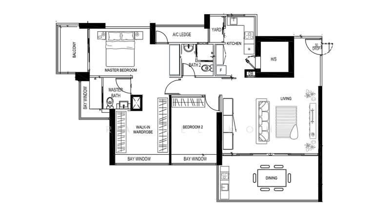 9 Boon Keng Road, 9 Boon Keng Road, 2 Bedrooms, 1,280 sqft, HDB Flat For Rent, by Rachel Koh, 500223855 - PropertyGuru.com.sg
