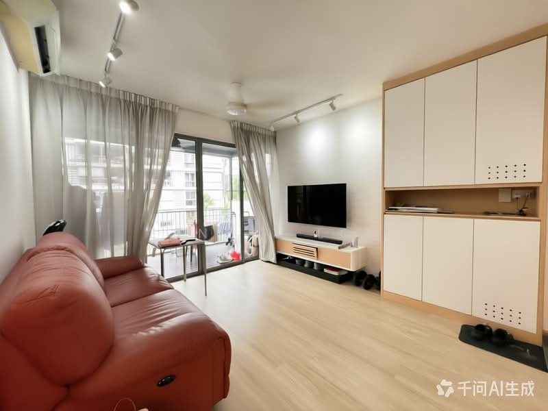 The Visionaire, 194 Canberra Drive, 3 Bedrooms, 1,119 sqft, Executive Condominium For Sale, by Ernest Low, 500223865 - Living Room - PropertyGuru.com.sg