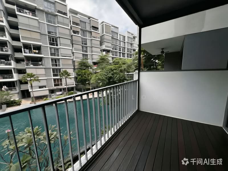 The Visionaire, 194 Canberra Drive, 3 Bedrooms, 1,119 sqft, Executive Condominium For Sale, by Ernest Low, 500223865 - Balcony - PropertyGuru.com.sg