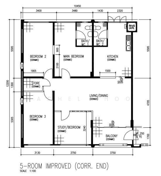 523 Serangoon North Avenue 4, 523 Serangoon North Avenue 4, 4 Bedrooms, 1,313 sqft, HDB Flat For Sale, by Rachel Khoo, 500223866 - PropertyGuru.com.sg
