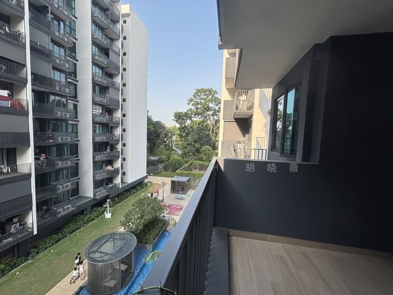 Treasure at Tampines, 57 Tampines Lane, 2 Bedrooms, 678 sqft, Condominium For Rent, by Amber Oh 胡晓薇, 500223883 - Balcony - PropertyGuru.com.sg