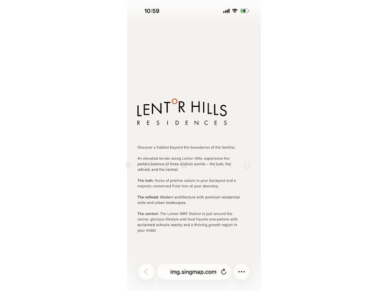 Lentor Hills Residences, Lentor Hills Road (Parcel A), Ang Mo Kio, Mandai / Upper Thomson, 2 Bedrooms, 678 sqft, Condominium For Sale, by Rosa Liu, 500223892 - PropertyGuru.com.sg