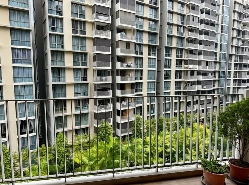 Treasure Crest, 54 Anchorvale Crescent, 3 Bedrooms, 1,152 sqft, Executive Condominium For Sale, by Ava See, 500223906 - Balcony - PropertyGuru.com.sg
