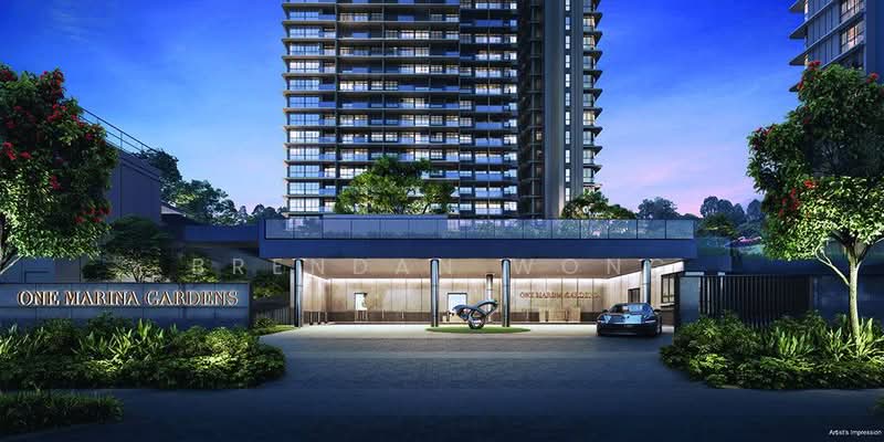One Marina Gardens, 3 Marina Gardens Lane, 3 Bedrooms, 904 sqft, Apartment For Sale, by Brendan Wong, 500223911 - Exterior - PropertyGuru.com.sg