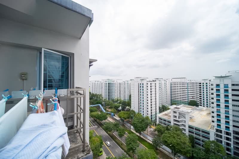 201A Compassvale Drive, 201A Compassvale Drive, 3 Bedrooms, 969 sqft, HDB Flat For Sale, by Derrick Tai, 500223935 - Balcony - PropertyGuru.com.sg