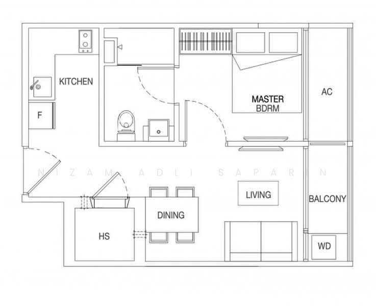 Millage, 55 Changi Road, 1 Bedroom, 420 sqft, Condominium For Sale, by Nizam Adli Saparin, 500223946 - PropertyGuru.com.sg